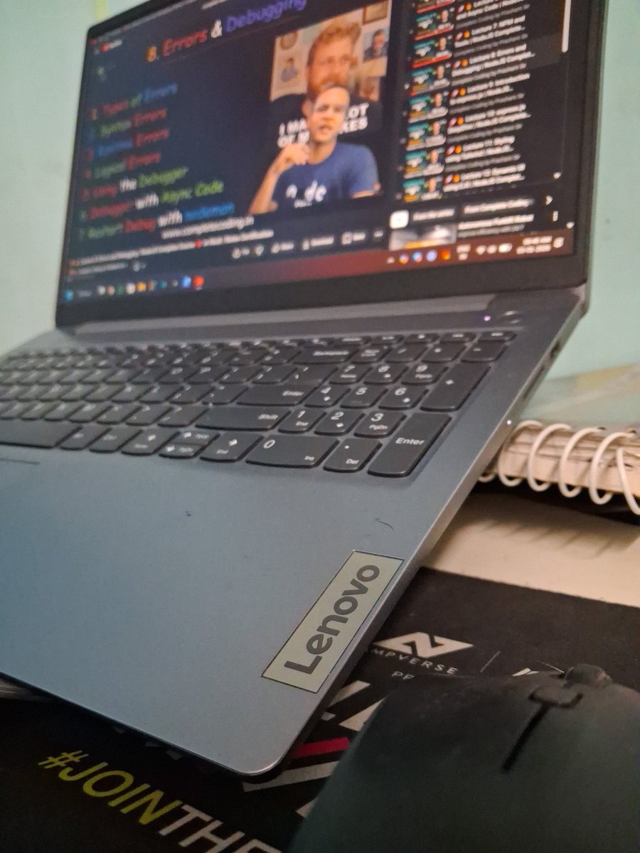AnshulBuildss's tweet photo. Gud Morning Peeps🌄Early Start is Going better now!!! Working on learning Backend!! #365DaysOfCode #Backend #nodejs #EarlyWakeUp #grind #CoderPower https://t.co/Y7sWZ8EOwz