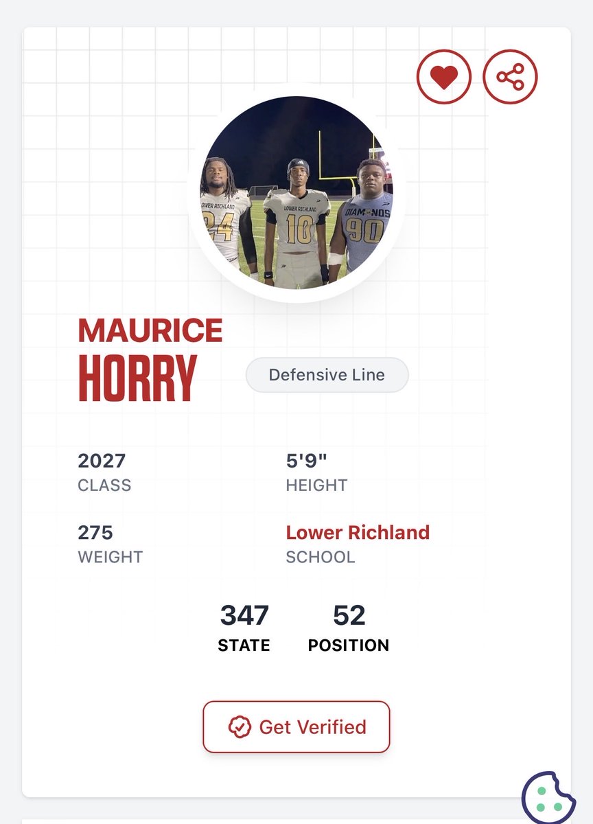 BLESSED TO BE OFFICIALLY RANKED IN THE CLASS OF 2027 🫡 <a href="/PrepRedzone/">Prep Redzone 🏈</a> <a href="/PrepRedzoneSC/">Prep Redzone South Carolina</a>