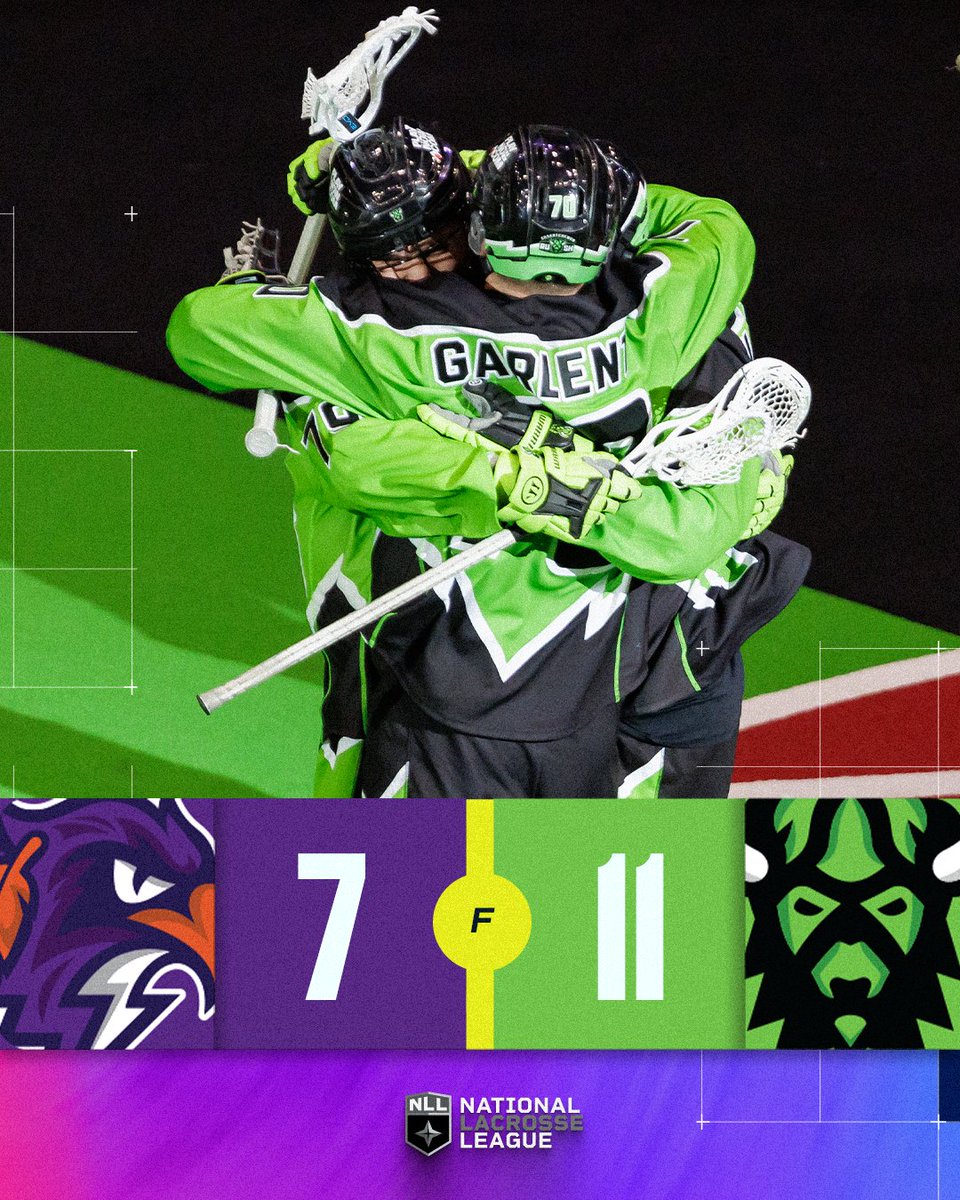 NLL's tweet image. The Rush get the first WIN in 2026 👏