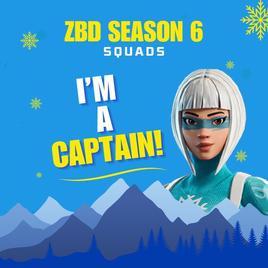 I'm a captain for <a href="/coed_zbd/">Co-Ed Zero Build Division</a> Season 6 Squads! Can’t wait to play with <a href="/x0abg/">abstract!</a> + <a href="/dexonair/">dexonair</a> &amp; Saf!