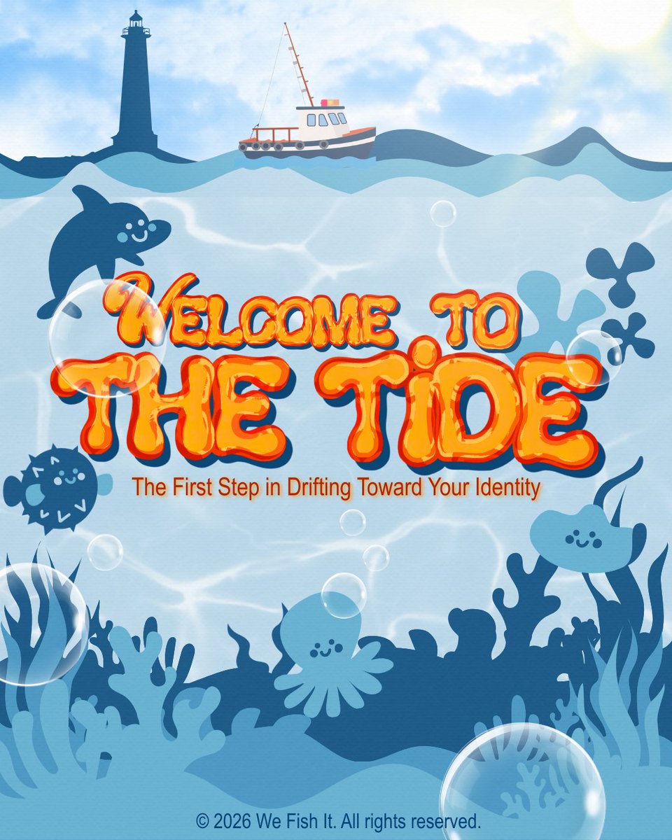 ⛵️ ... Welcome to the Tide — hop on boat and feel the breeze of new adventures! Today is all about warm smiles, shared excitement, and the beautiful stories we’re about to create together. Here’s to a journey that starts with joy and sails forward with courage 🎣