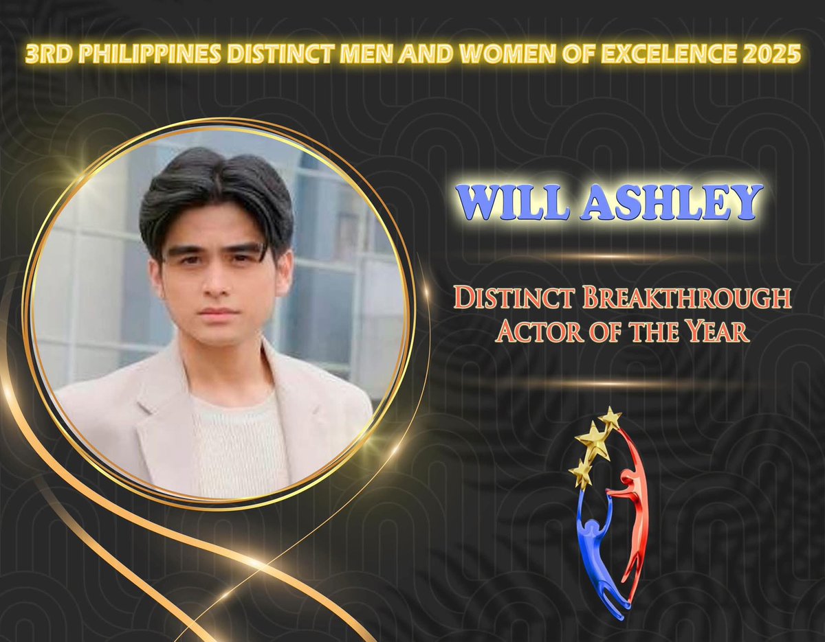 _antukien's tweet photo. Another recognition from 3rd Philippines Distinct Men &amp; Women of Excellence Awards

WILL ASHLEY- Distinct Breakthrough Actor of the Year

https://t.co/MRGHfy2hvW

WILLCA- Distinct &amp; Outstanding Loveteam of the Year

https://t.co/IEbHLENLtb

ENGAGE‼️ https://t.co/Gq6Y3O6G1g