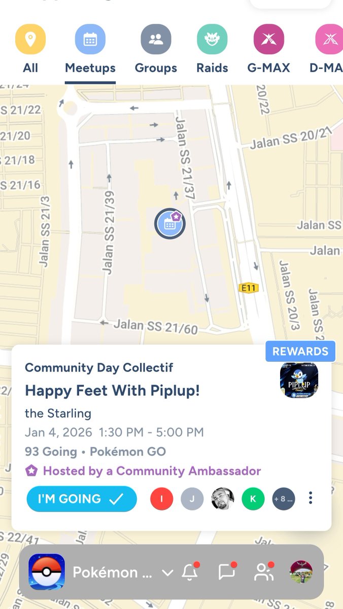 brandontan91's tweet photo. To #PokemonGO trainers in KL, Malaysia,
I'll be joining 'Community Day Collectif' group for Piplup CDC @ The Starling Mall @ Starbucks, hosted by Ericsson Yong &amp; Adeline tmr (4Jan, Sunday), 1.30pm-5pm 🤩
Come join us to play with local players in Kuala Lumpur 😊
See u there 🥳 https://t.co/fN05Q0B9zr
