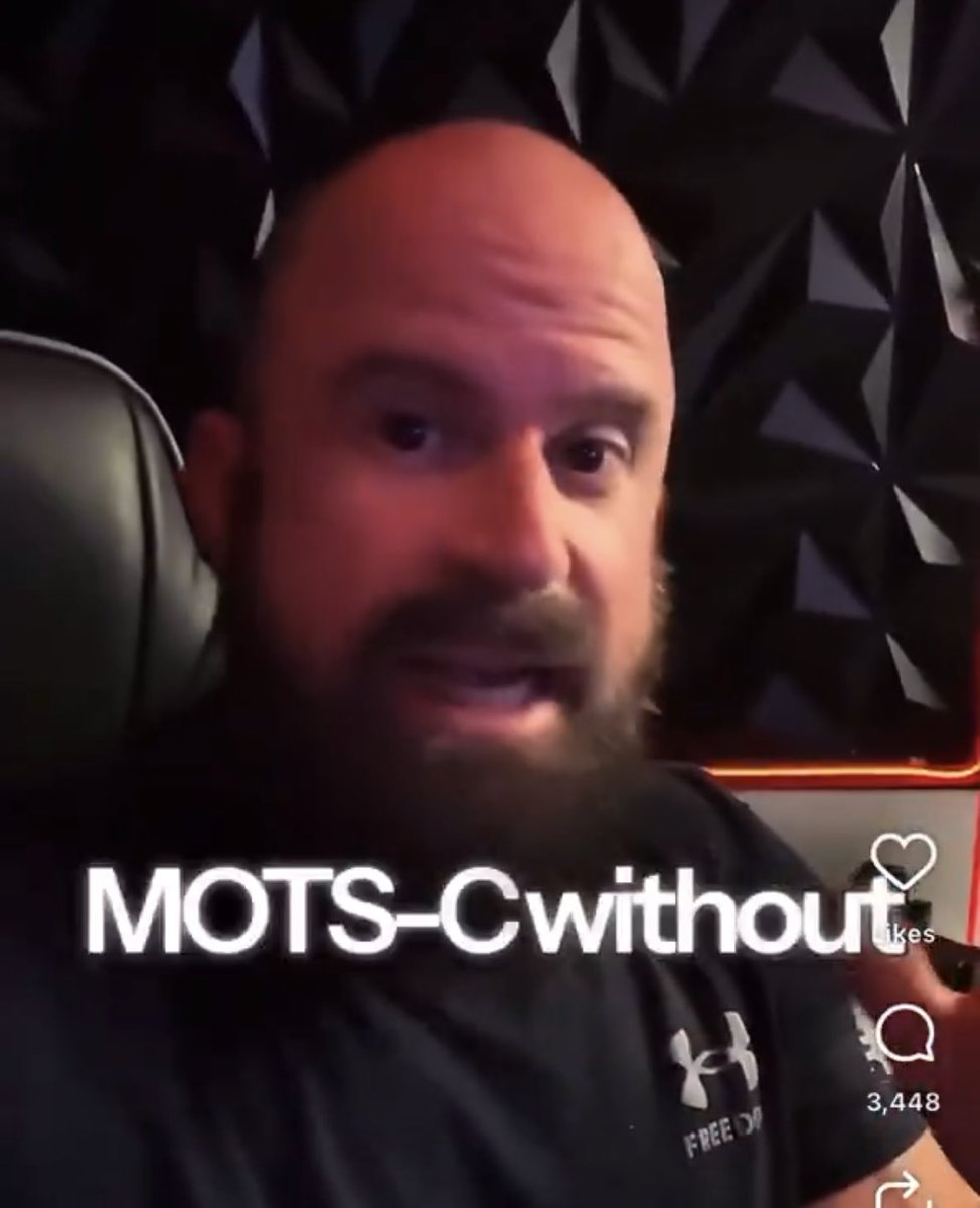 AntiDoc's tweet image. If I see another Trevor Bachmeyer clip I’m going to stomp on my phone 38 times.

Making shit analogies that don’t work, but make sense, does not make you smart or right.

Eating up those analogies makes you a dumbass.

This is the same guy that said dosing anything based on it’s…