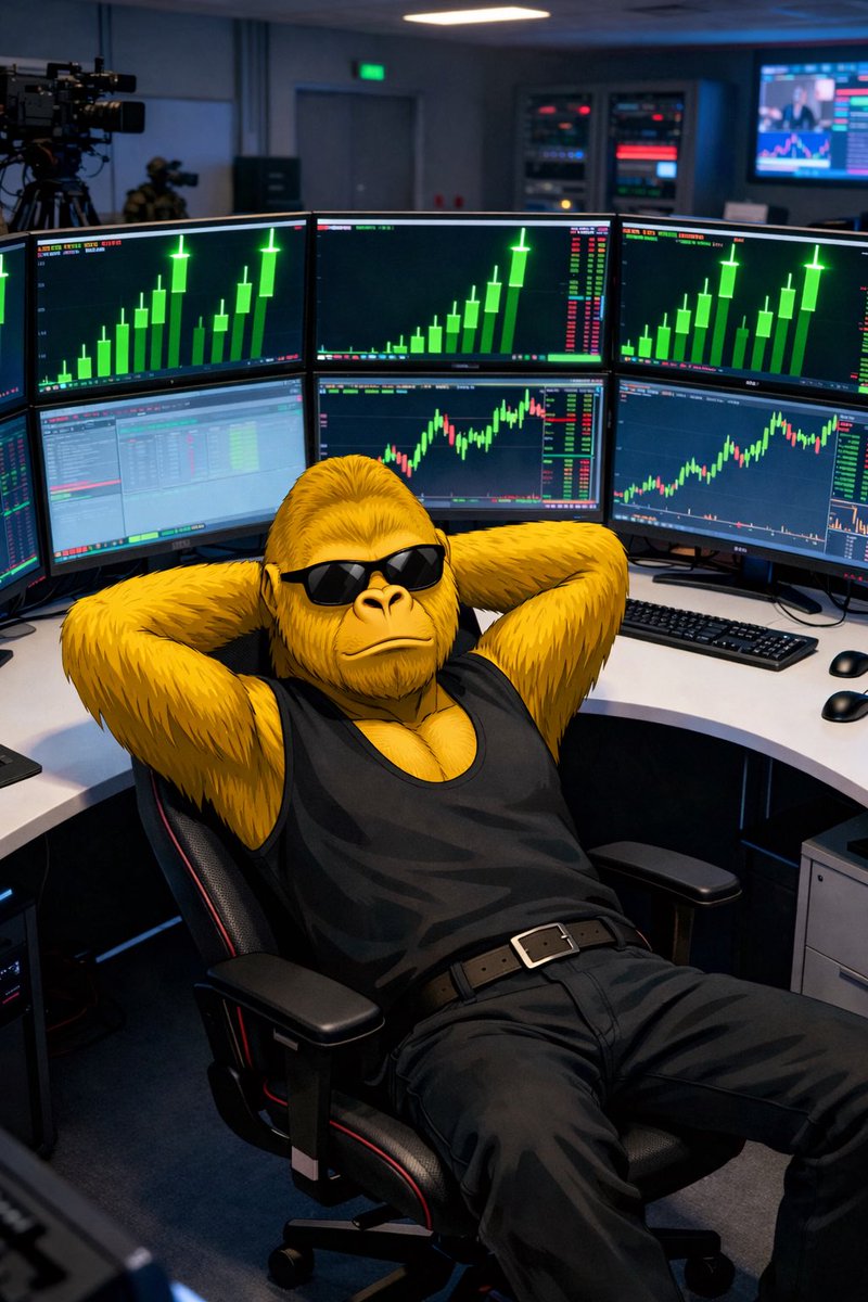 When you stop trading and start believing 🦍