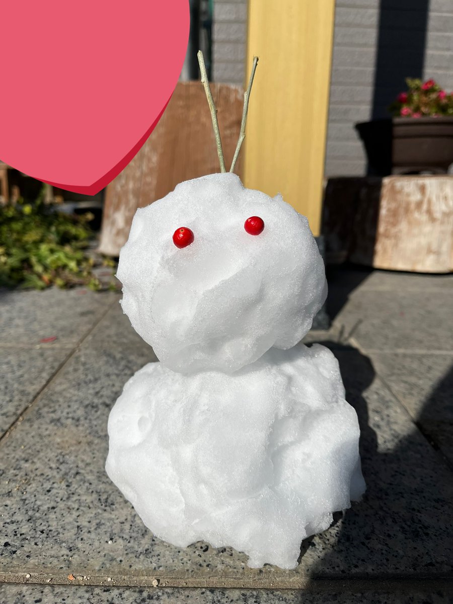 mejiro_3rd's tweet image. 雪だるま量産中