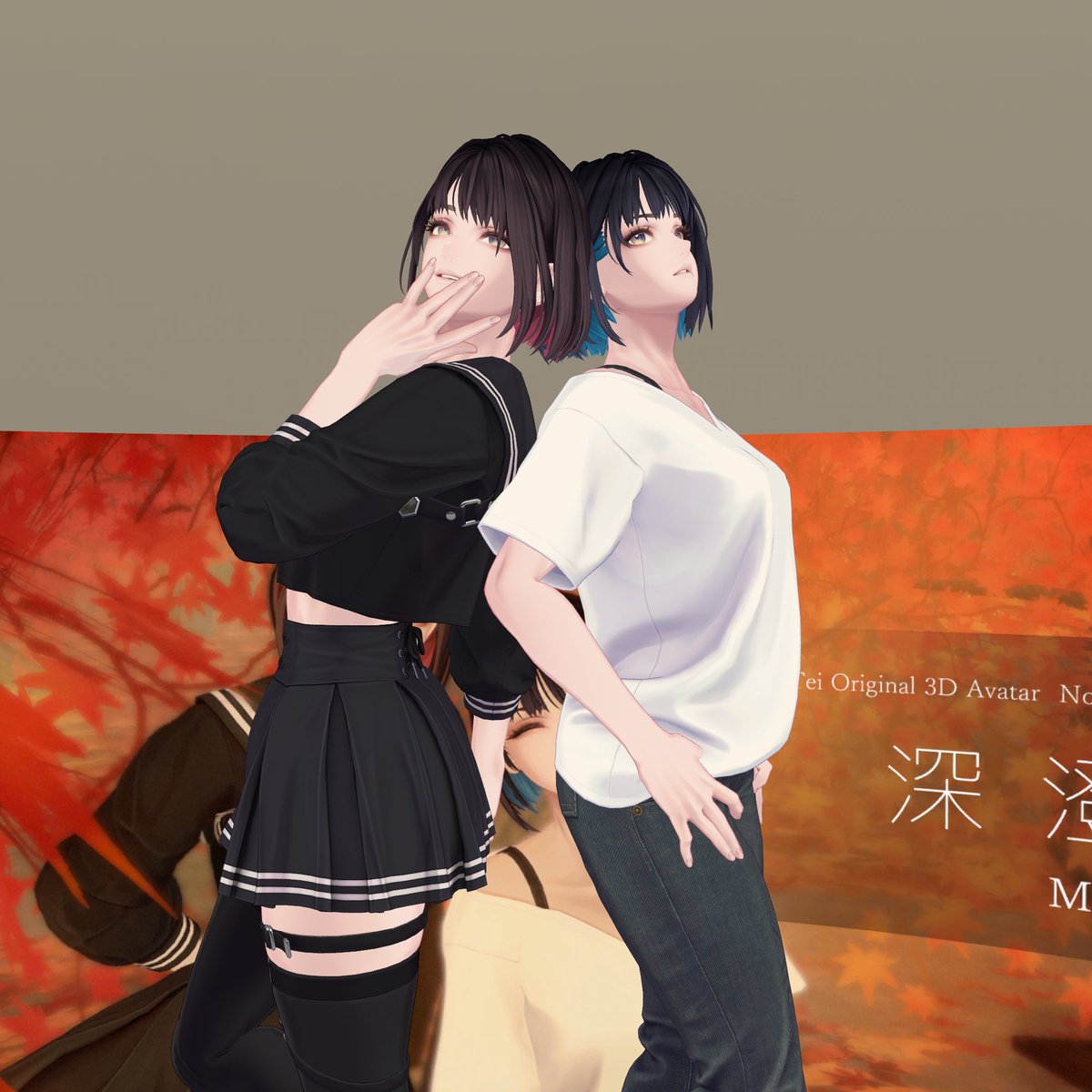 佐藤芋蔵様の新作「深澄/Misumi」さんを展示させていただきました‼️
🍁1月4日 正午にリリース🍁
サンプルアバター試着できます💝
#PolygonLoading #ポリロー