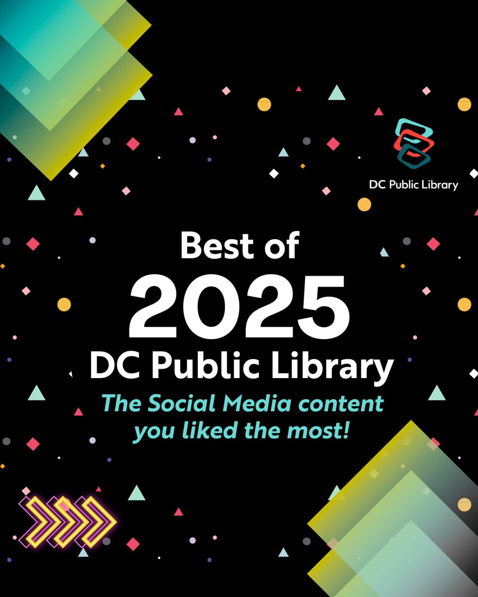 In a year full of change, DC showed up with heart, creativity, and resilience. We’re deeply grateful to serve a community that believes in access, learning, and each other.  Here’s a fun look back at the content you loved most this year. bit.ly/45l8GZi
