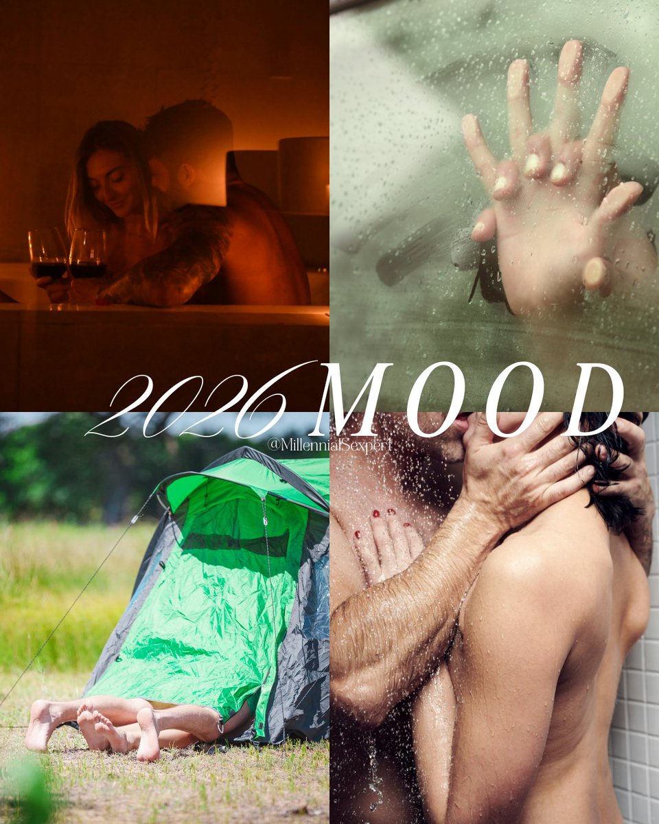 What's your mood for 2026, romantic, kinky, adventurous, or sensual?
#MoodBoard #2026Mood #PleasureMoods #MillennialSexpert