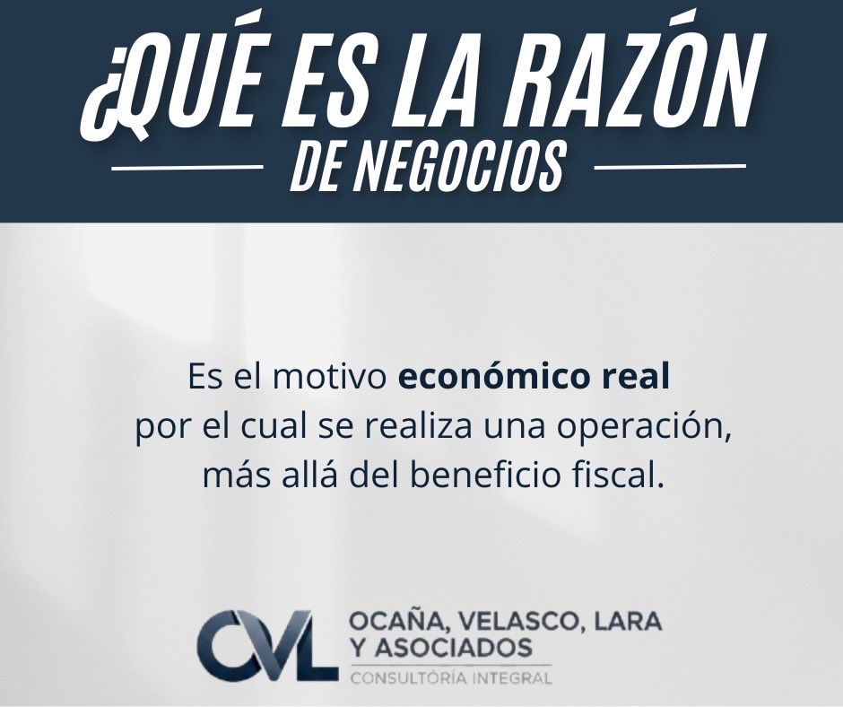 LicGerardoLara's tweet photo. Hoy el SAT no solo revisa qué hiciste,
sino por qué lo hiciste.

La razón de negocios busca identificar operaciones con sustancia económica real o si solo existen para obtener beneficios fiscales.

La planeación fiscal es válida,
pero debe tener lógica, soporte y propósito. https://t.co/iJQ0ZnVSIV
