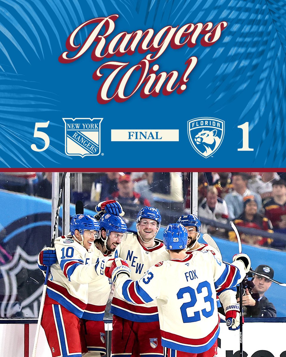NYRangers's tweet image. WHAT. A. WIN.
