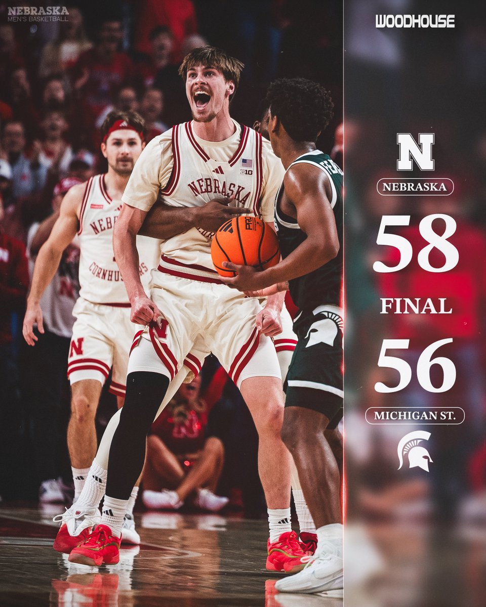 HuskerMBB's tweet image. Nothing to do.

But win.