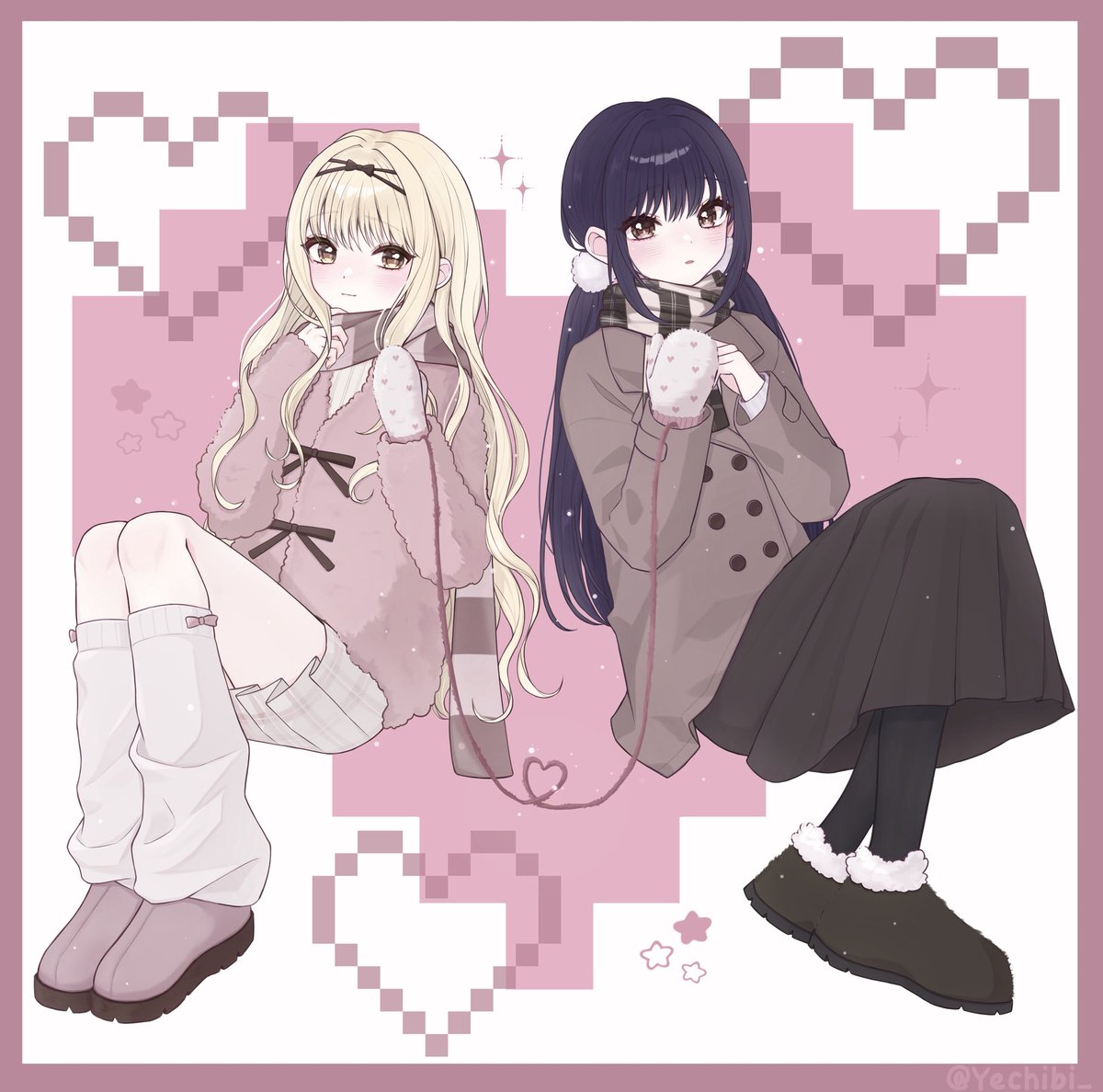 Yechibi_'s tweet image. なぎりま 나기리마

#しゅごキャラ #캐릭캐릭체인지 #イラスト
#일러스트