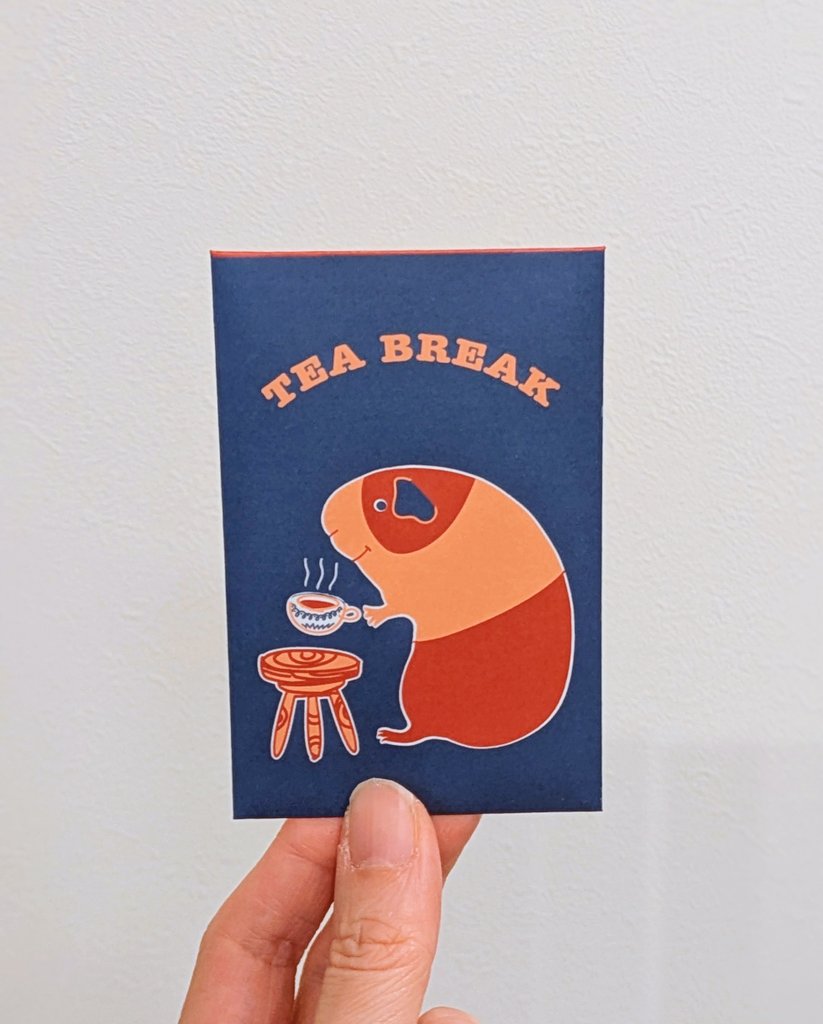 我が家の三人の子供(人間のほう)へのお年玉袋は当たり前のようにお母さん作です。モルモットです。