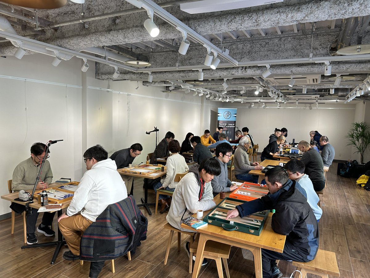 mozambiquech's tweet image. 大盛況！！
#海老名でバックギャモン