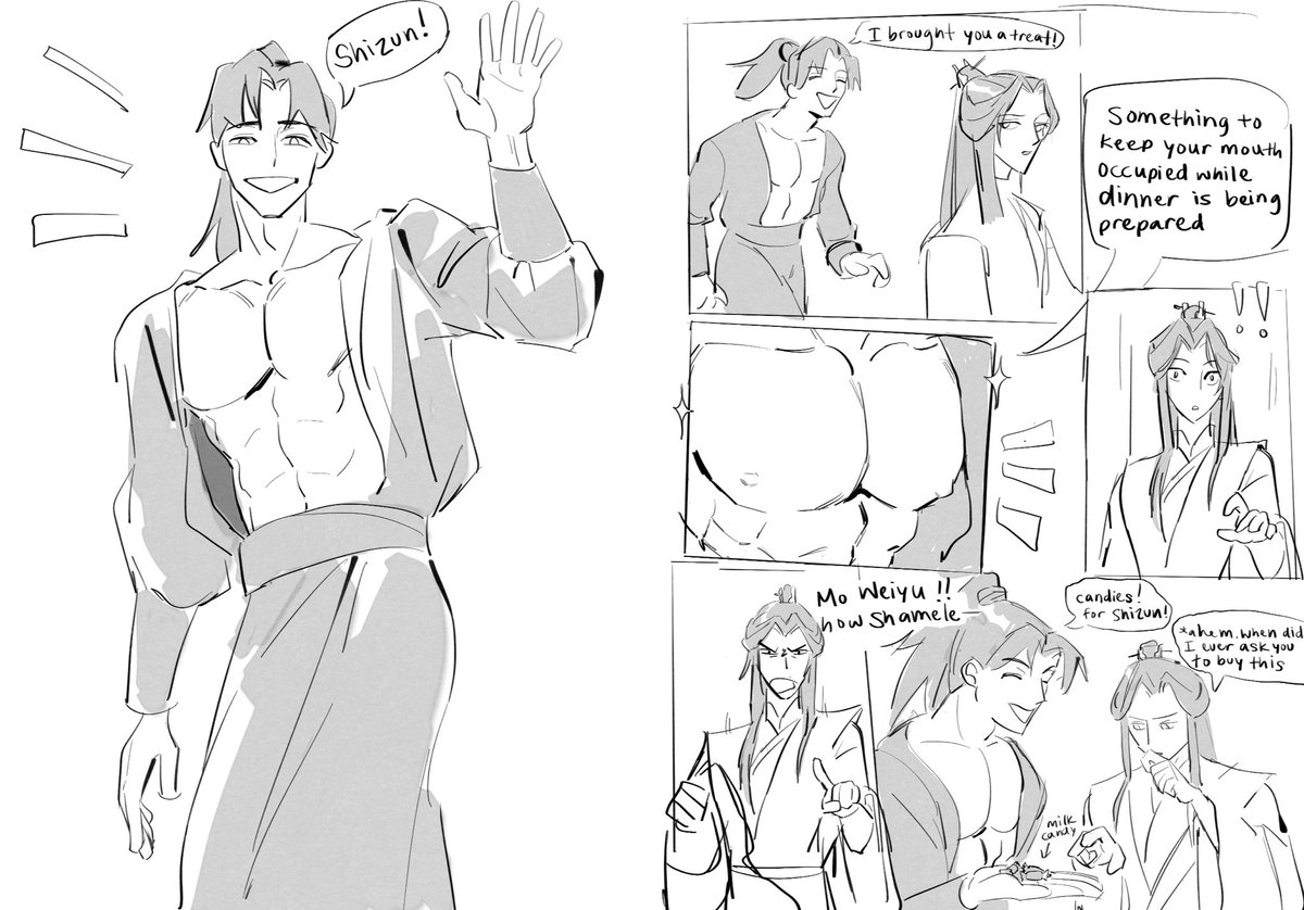 txjstts's tweet image. ranwan farm arc comic idea i had hehe

#ranwan #2ha #二哈和他的白猫师尊 #燃晚 #墨燃 #楚晚宁