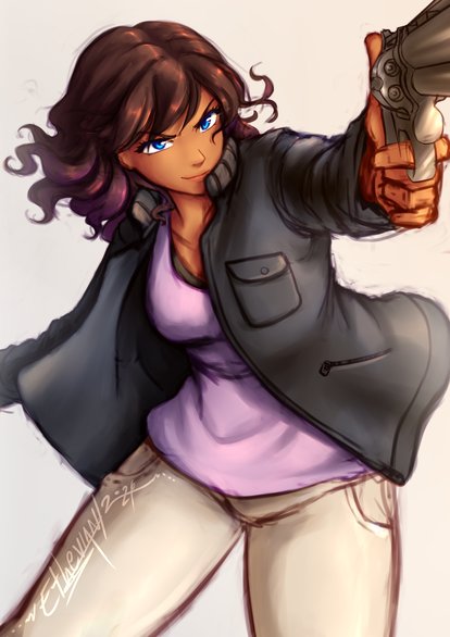 Valerie's Job
1st 2026 commission done (I have it since Nov 25 XD sorry XD)
Full on my 🔵Sky (link in bio)
#Digitalsketch