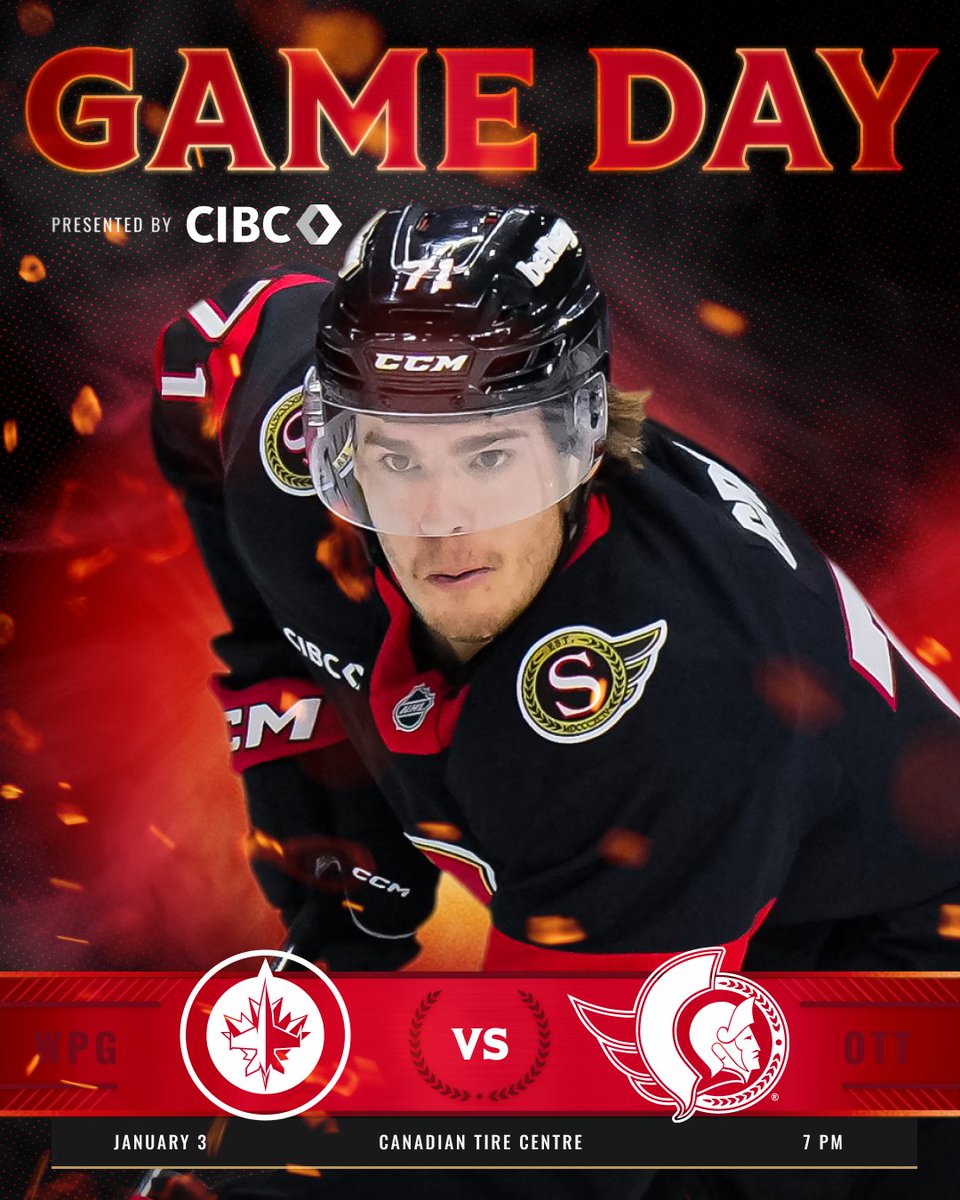 Senators's tweet image. Hosting the Jets for Arcade Night 🎮

🆚 @NHLJets 
📍 @CdnTireCtr 
🕖 7:00 pm
📺 Sportsnet One / TVAS
📻 @TSN1200  / 104.7 FM
🎟️ Link in bio