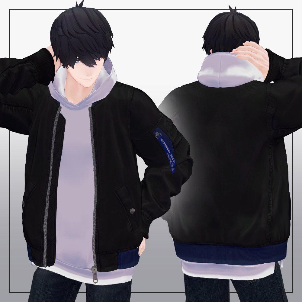 📢追加、修正のお知らせです📢
MA1-style_Jacket_1_1
吉嗣対応のプレファブを追加しました。

プレファブ名の修正
(旧)MA1-style_Jacet
(新)MA1-style_Jacet_forShirai

また、志良以対応のプレファブを更新しました。