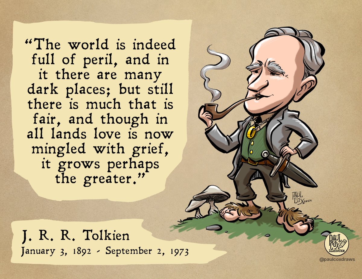 Happy Birthday J.R.R. Tolkien. My favorite fiction author!
#TolkienBirthdayToast