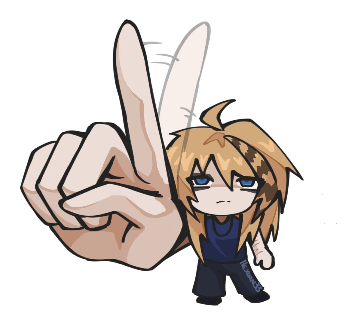 he_xuan33's tweet image. Silly emily emotes x33