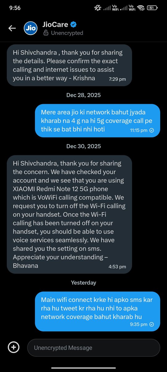 shivagulshan's tweet photo. Achha coverage aata hai baki aur company ka achha coverage h mere area ab dubara mujhe dimag na batana ki phone ki setting me ye karo vo kro ab mujhe ye sab na batana karna hai to problem kro nhi to hum log port kare kal port request hamare area pahuch jayengi. Wifi connect na https://t.co/E5e4ktzagD