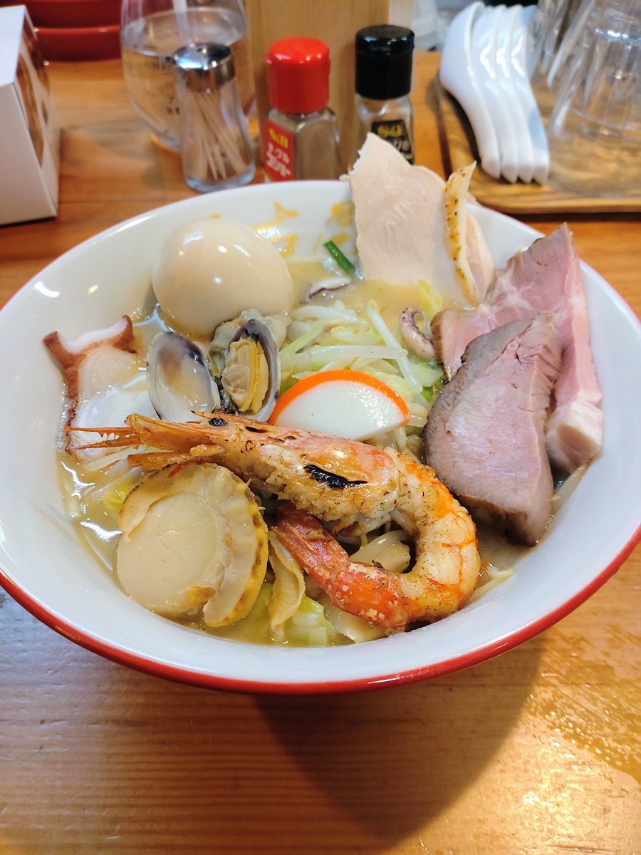 名古屋ちゃんぽん時鳥 1/1～4限定 特製ちゃんぽん full spec ハレの日