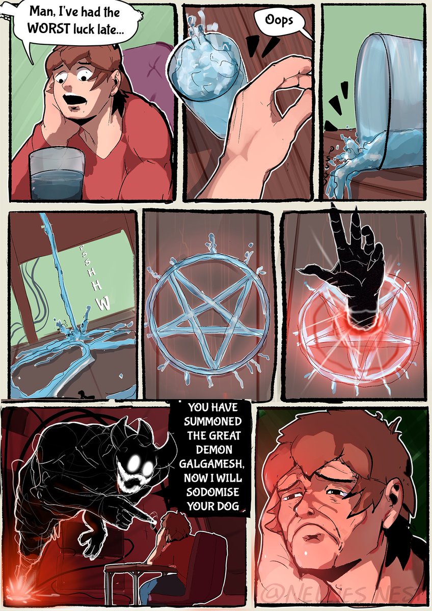 Nellies_Nest's tweet image. As a final note to bring in the new year here are my 4 fave comics I did this year heh. SO many to choose from but I feel like these spoke to me the most.