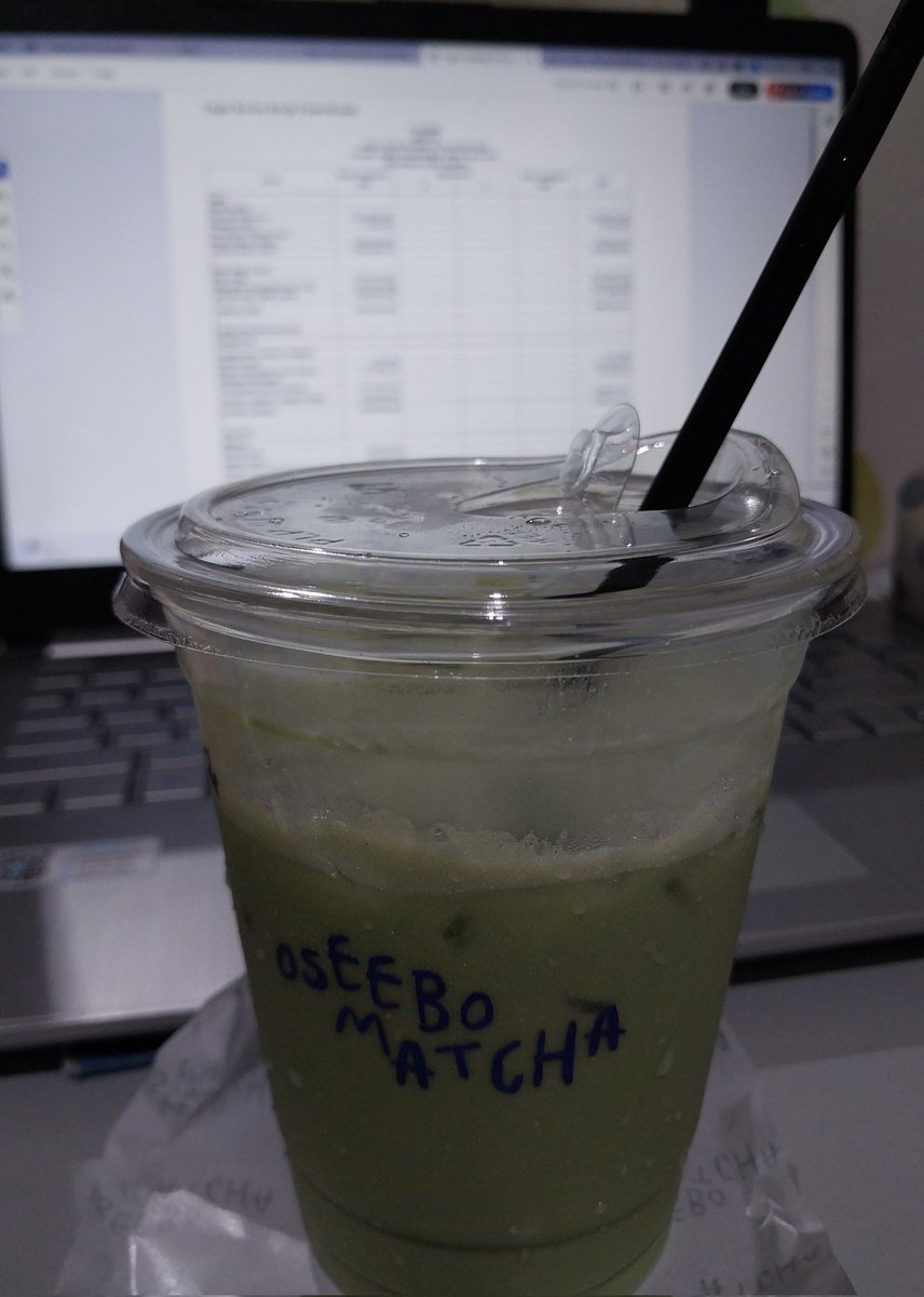 cloudsick8's tweet image. my first matcha in 2026
