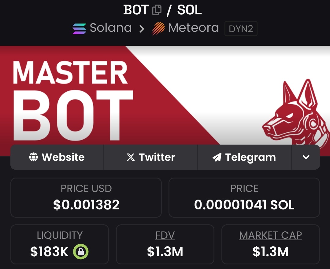Early access means real alpha 💸
$BOT launched quietly, but my Alpha TG was in before the crowd.
From $86K MC → $1.3M MC ⚡ That’s a 15.11x flip… and it’s still moving fast 💨
This is why timing matters. Missed this one? Don’t miss the next — DM now ✅
#Solana #Memecoin #BOT