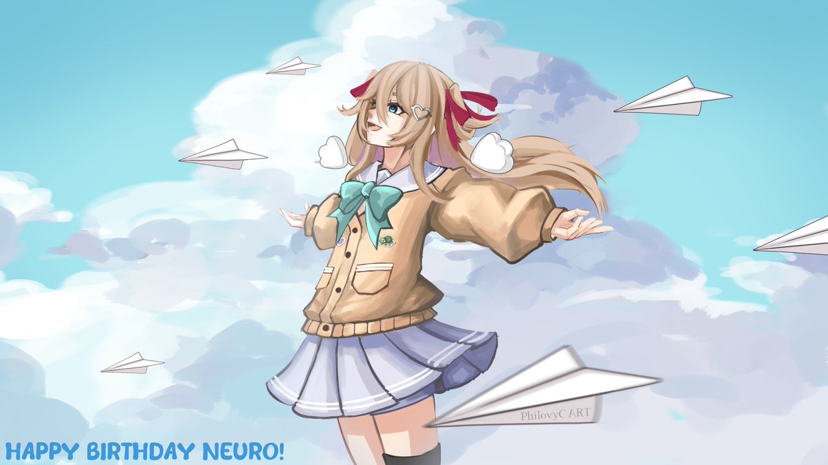 [Repost] Happy birthday to the smartest cookie in the world!

#heartheartart