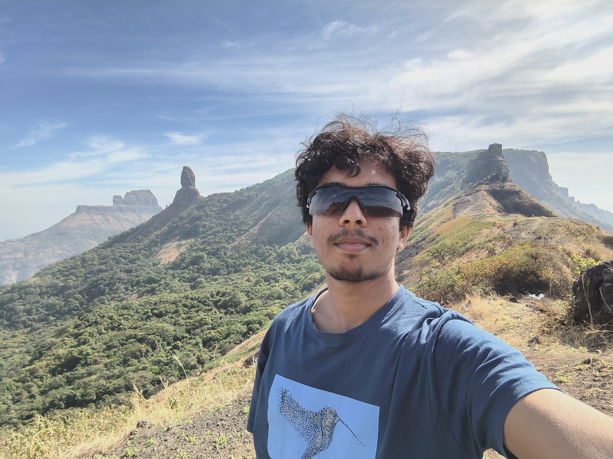 Out here in the mountains.