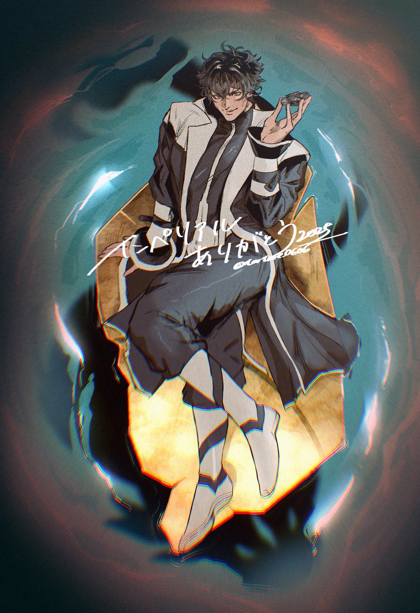 これは去年の描き納めℳ𝒶𝓍𝒾𝓂𝓊𝓈 ℬℴ𝓁𝓉𝒶𝑔ℴ𝓃さんです。