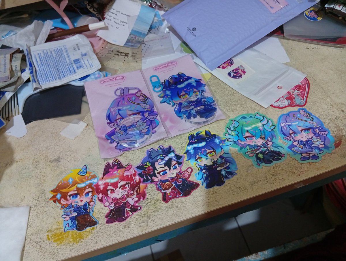 pt.3 + some aftersale stuffs >< ✨✨

other artist: <a href="/octk_o/">ej✦ | CF21 Post Order Production phase!</a> <a href="/Choux_krim/">Chie | CF21 R-47 (BOTH DAYS)</a>