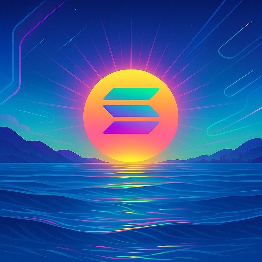 CryptoCurb's tweet photo. rise and shine,  Solana https://t.co/CKx8ppwEOU