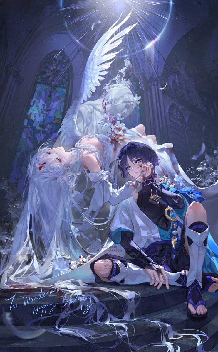 雪色吻 tweet media