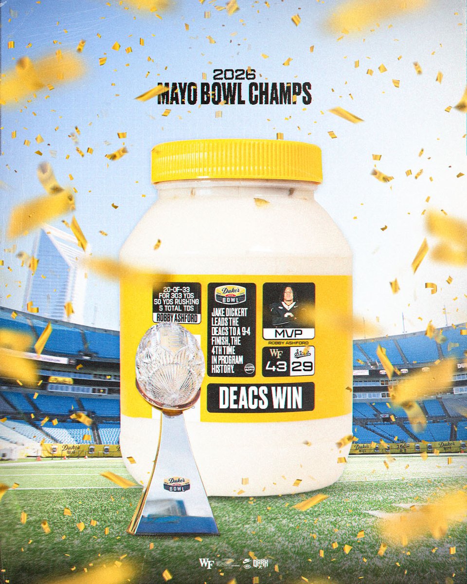 Wake Forest Football tweet media