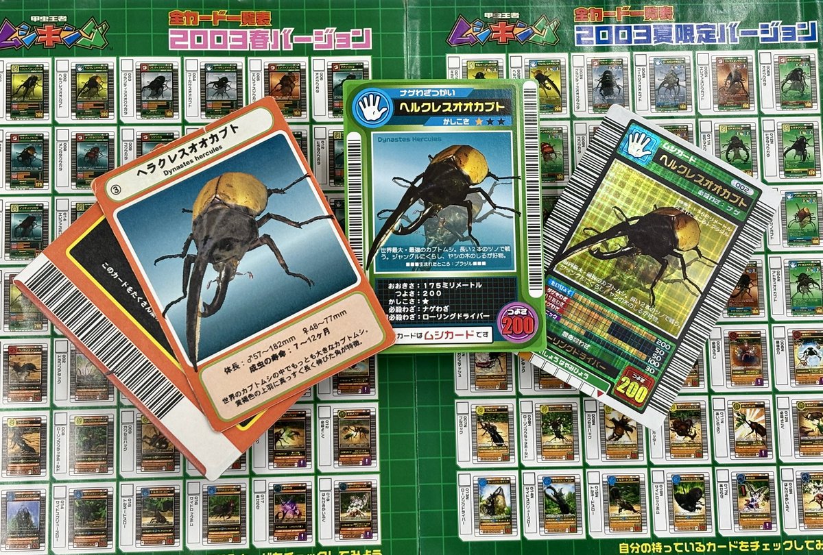 カード整理してたらロケテ前のプロトらしきカードが見つかったぞい⁈CGは共通だが名前がなんと『ヘラクレス』？？？
で、バーコードは裏面...ドキドキ💓しながらスキャンしたら...なんと性格無しヘルクレスが登場したぁぁぁ😳😳😳