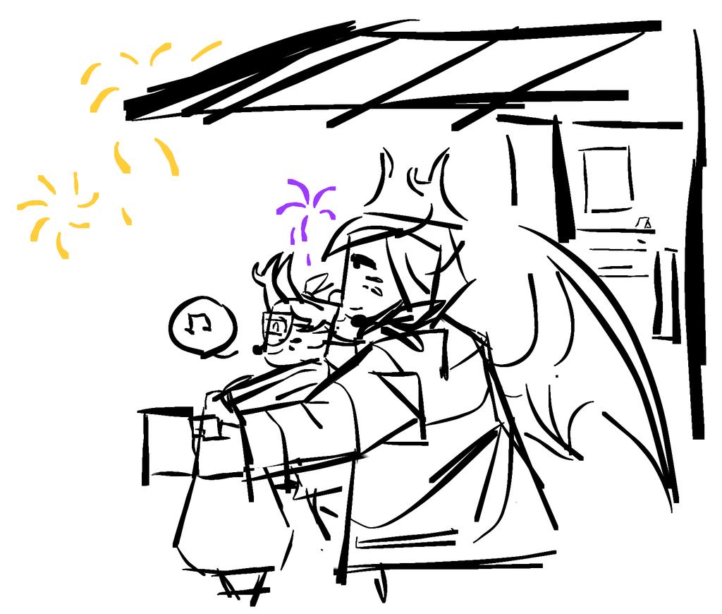 FLIPSIDEdoodles's tweet photo. im really late to this but happy new years! https://t.co/YWCd7hhbkK