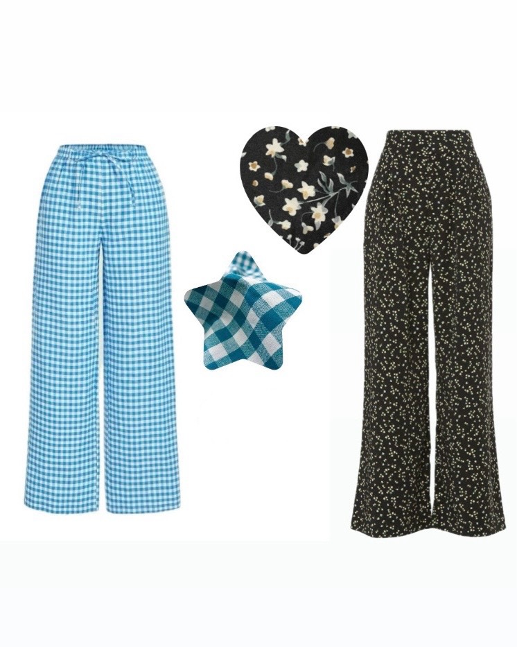 Sells (cogicco)
✨ NEW YEAR SALE 35K, BELI 2 JADI 32K✨
(maks. 8 hari)

🍃 Gingham Pants – Biru Turquoise 
🌼 Floral Kulot – Hitam Bunga

📏: panjang 95-100 cm
• Allsize – 35K
Pinggang ±96 cm

drop ur usn😍🩷