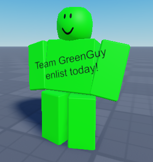 RealBoiAnimates's tweet photo. GreenGuy concept skin for C00lKidd.

the lore is that he was the average roblox player until he heard about the C00lKidd hackings which inspired him to do the same. he ended up getting banned soon after and ending up in forsaken.

#forsaken #forsakenroblox #c00lkid https://t.co/pu7Czt8czV