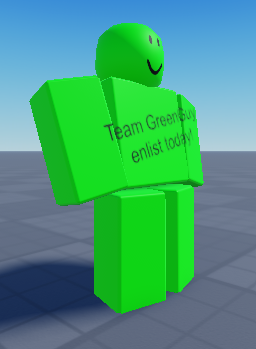 RealBoiAnimates's tweet photo. GreenGuy concept skin for C00lKidd.

the lore is that he was the average roblox player until he heard about the C00lKidd hackings which inspired him to do the same. he ended up getting banned soon after and ending up in forsaken.

#forsaken #forsakenroblox #c00lkid https://t.co/pu7Czt8czV