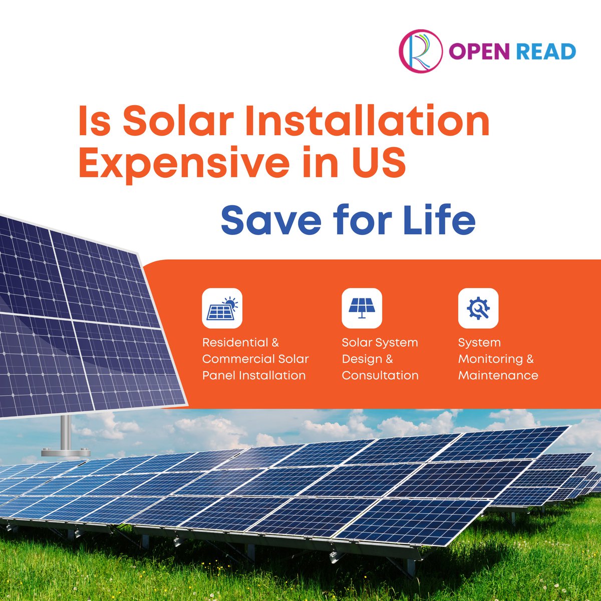 openread2021's tweet photo. Is Solar Panel Installation Expensive in the United States?
https://t.co/p8Kb9dWs8R https://t.co/GgPOxN5SpI