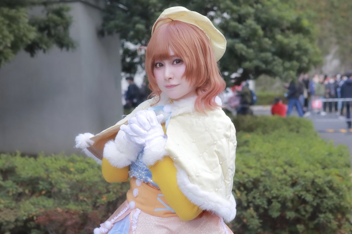 cosplay】 学園アイドルマスター 🍙花海佑芽☃️ photo→ @ebiebi_210