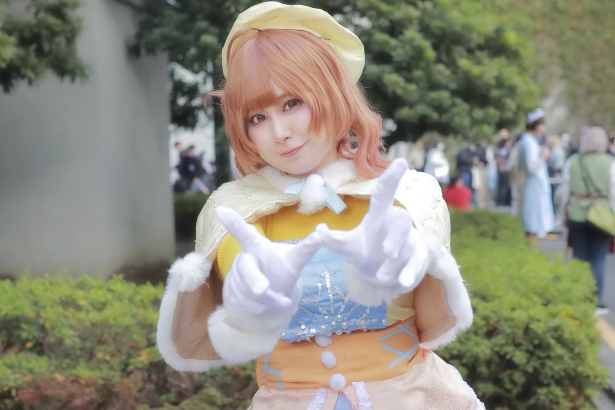 cosplay】 学園アイドルマスター 🍙花海佑芽☃️ photo→ @ebiebi_210