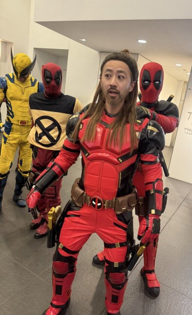 あれから1年🧔‍♀️ 去年の1/3はデッドプール＆ウルヴァリンの応援上映