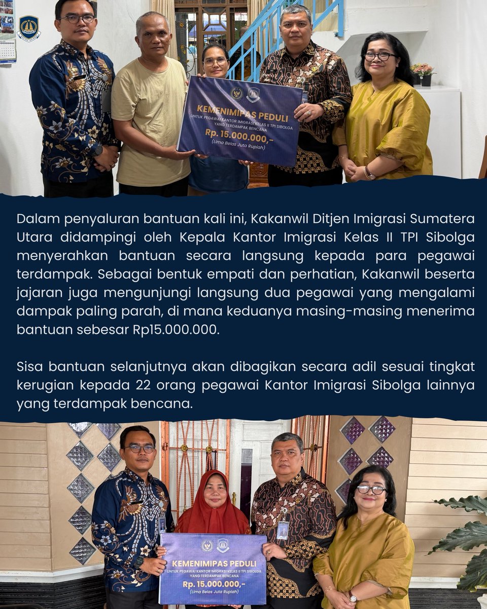 Humas Kanwil Ditjen Imigrasi Sumut tweet media