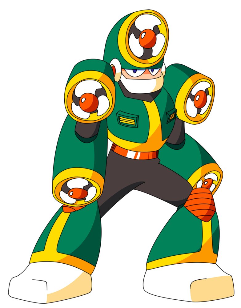 DuoDynamo's tweet image. ...I'm, uh... very confused right now.
On the left is Turbine Man, my OC from 2013.
On the right is Turbine Man, from the recently revealed pilot episode.
I don't mean to imply they based this on my design or anything, that's highly unlikely. But I'm still flabbergasted.