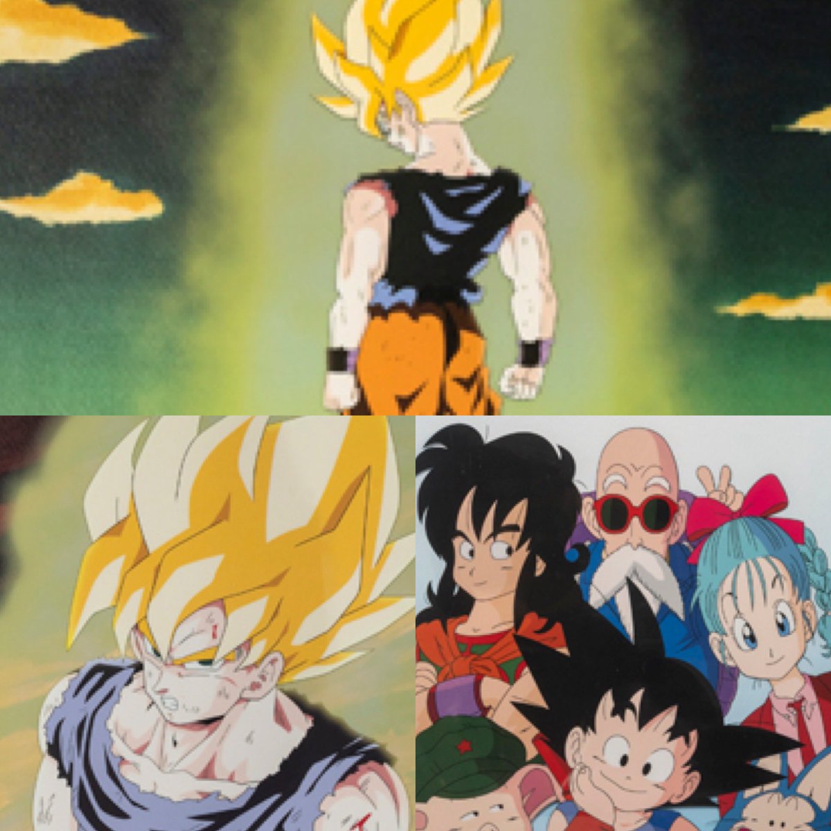 ドラゴンボール 複製セル画風アート ED ドラゴンボールストア限定商品 ドラゴンボール 複製セル画風アート ED