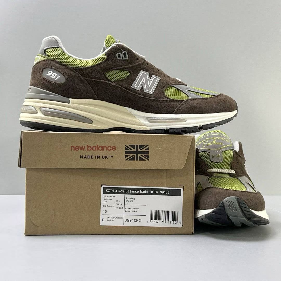 NikeAJ3's tweet photo. KITH x Danielle Cathari x New Balance 
NB 991 V2 Reverse Matcha
舒适贴合 低帮 跑步鞋 男女同款 深棕
36-46.5半码 https://t.co/zOiUNpnkwn